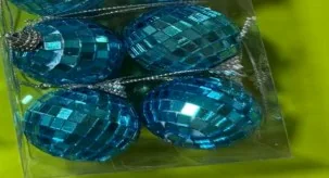 6-Piece 4 cm Disco Ball Set Gold wholesale product – Christmas Tree Decorations, SKU SH-578