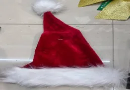 Plush Santa Hat wholesale product – Santa Hats & Beards, SKU DB-148