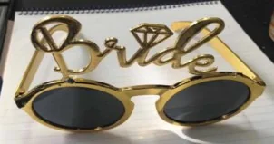 Bride Party Glasses wholesale product – Bride & Groom Glasses, SKU SO-321