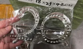 20th Birthday Gold / Silver Glasses wholesale product – Birthday Glasses, SKU SN-2004