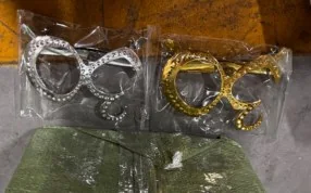 30th Birthday Gold / Silver Glasses wholesale product – Birthday Glasses, SKU SN-2005