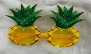 Pineapple Party Glasses wholesale product, SKU NR-18