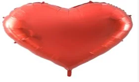 70" Glossy Red Heart Foil Balloon wholesale product – Foil Balloons, SKU SN-811