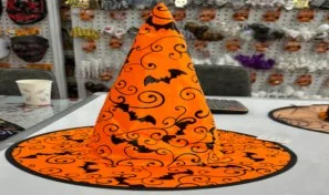 Orange Witch Hat wholesale product – Halloween Hats, SKU SO-200