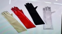 Long Patent-Look Gloves - 4 Colors wholesale product – Costume & Party Accessories, SKU DB-329