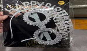 Happy Crown Headband Glasses Set wholesale product – Party Glasses, SKU SN-2033