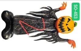 Pumpkin Man Foil Balloon 115 cm wholesale product – Pumpkin Decorations, SKU SO-453
