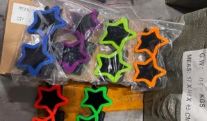 Neon Light-Up Star Glasses New wholesale product – Party Glasses, SKU SN-2010