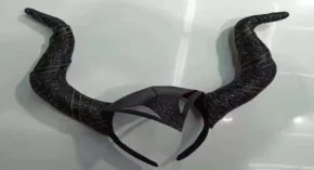 Maleficent Horn Headband wholesale product – Halloween Headbands & Crowns, SKU SG-39