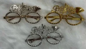 Lensless Bride Glasses wholesale product – Bride & Groom Glasses, SKU NR-4