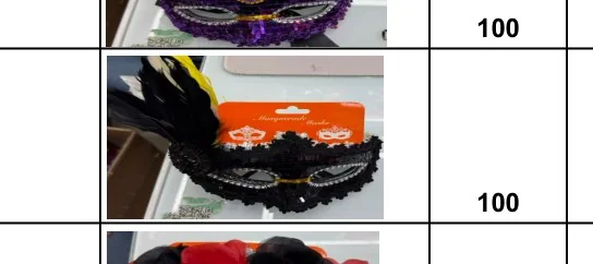 Mask wholesale product – Party Masks, SKU DB-270