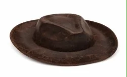 Indiana Jones-Style Faux Leather Hat wholesale product – Party Hats, SKU DB-324