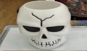 Light-Up Musical Skull Bucket wholesale product – Trick or Treat Buckets, SKU SO-105