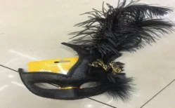 Deluxe Feathered Mask wholesale product – Party Masks, SKU DB-276