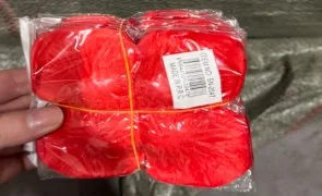 Red Rose Petals 144 Piece wholesale product – Table Decorations, SKU SN-2047