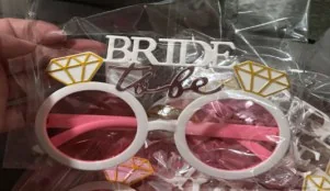Bride Party Glasses wholesale product – Bride & Groom Glasses, SKU SN-2015