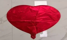 18" Fuchsia Heart Foil Balloon wholesale product – Foil Balloons, SKU SN-807