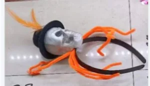 Skull Headband wholesale product – Halloween Headbands & Crowns, SKU PP-826