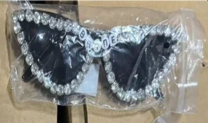 Deluxe Bride Glasses wholesale product – Bride & Groom Glasses, SKU SO-527