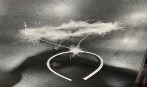 White Halo Headband wholesale product – Headbands, Crowns & Tiaras, SKU NR-30