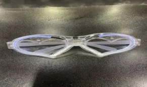 Light-Up Heart Glasses Clear wholesale product – Party Glasses, SKU NR-34