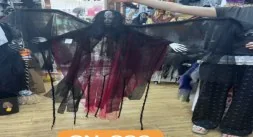 Winged Witch 120X100 wholesale product – Witch & Ghost Decorations, SKU SN-220